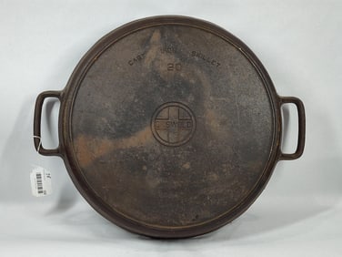 Large Griswold #20 cast iron skillet