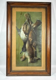 Fur and Feathers framed print