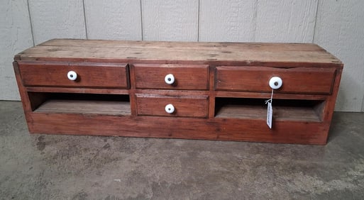 Primitive painted Apothecary