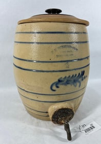 F.T. Wright & Son 4gal stoneware dispenser