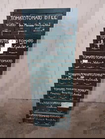 Folky 21-drw Painted Tomato Variety Seed Cabinet