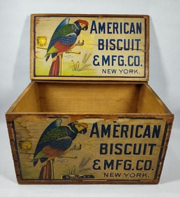 American Biscuit & Mfg Co. shipping box