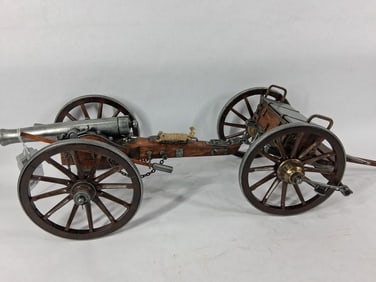 1861 Dahlgren detailed model Cannon & Caisson