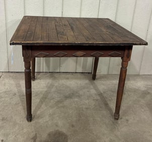 Early Mercantile slat top table