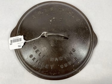Griswold #9 Self Basting Skillet Cover