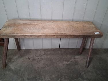 Butchering Slab Table