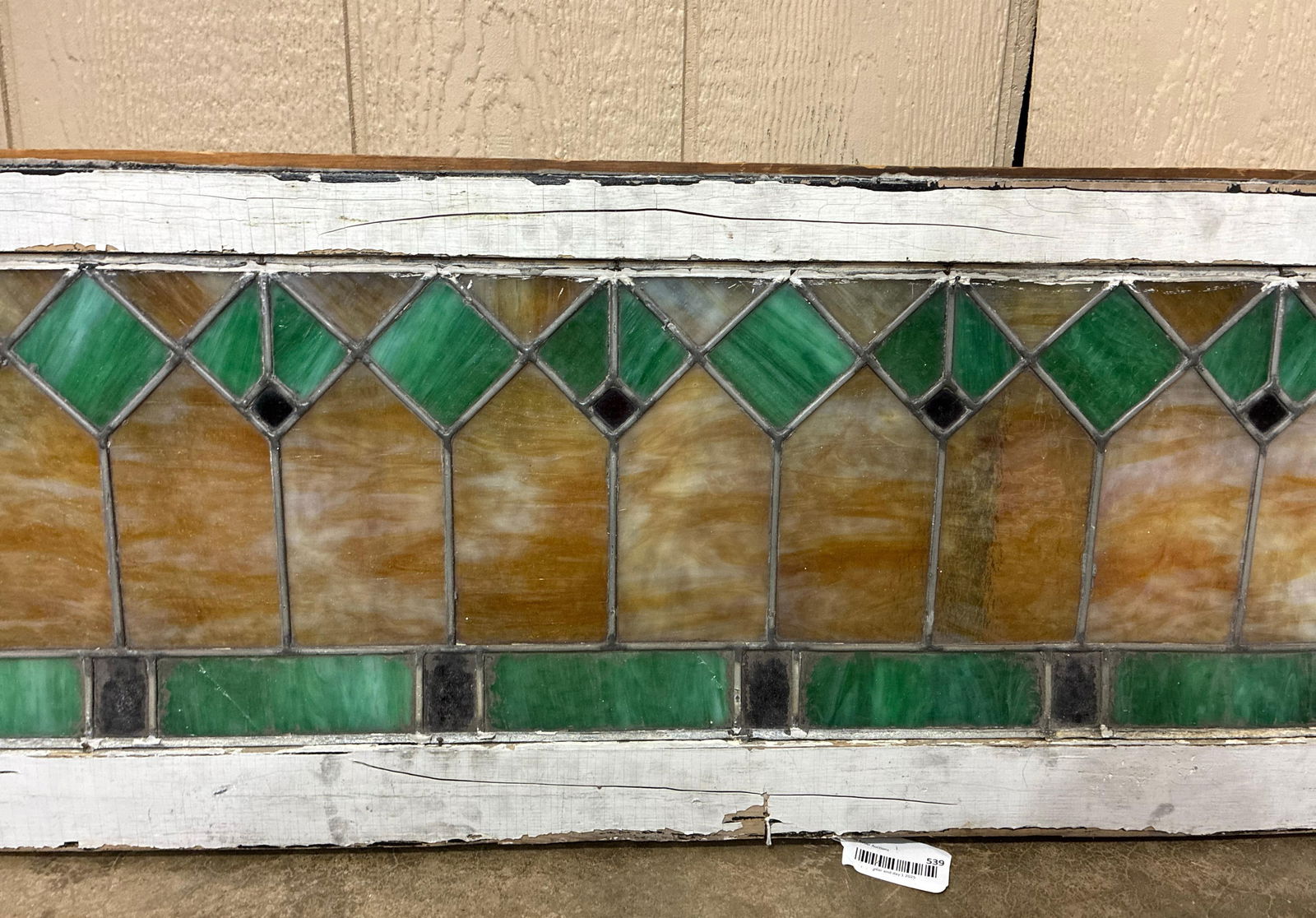 Nice 7ft Stained Glass window (1 of 10)