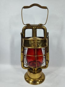 Dietz King Brass Fire Dept. Lantern