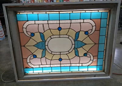 Antique Stained Glass Window