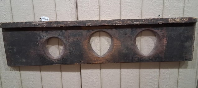 Unique Antique Outhouse Seat with character