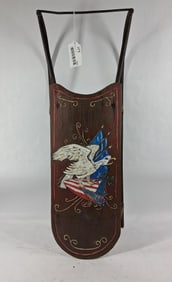 Early painted sled