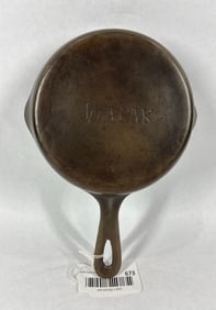 Wapak #3 cast iron skillet