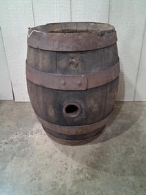 Burkhardt Brewery Oak Keg Akron, OH