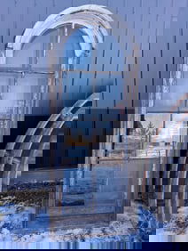 Tall 8-pane Architectural Arched Window