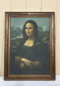 Mona Lisa Inspired Canvas Painting
