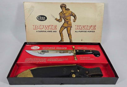 Case XX Bowie Knife in original box