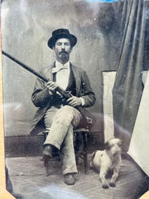 Civil War Era Tin Type Photos Inc Rifle Images & Military