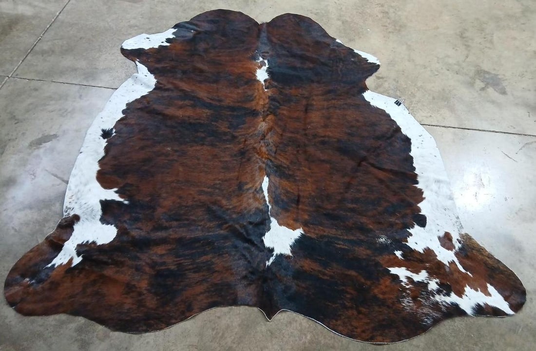 Bracallian Soft Tanned Brindle Cowhide (1 of 7)