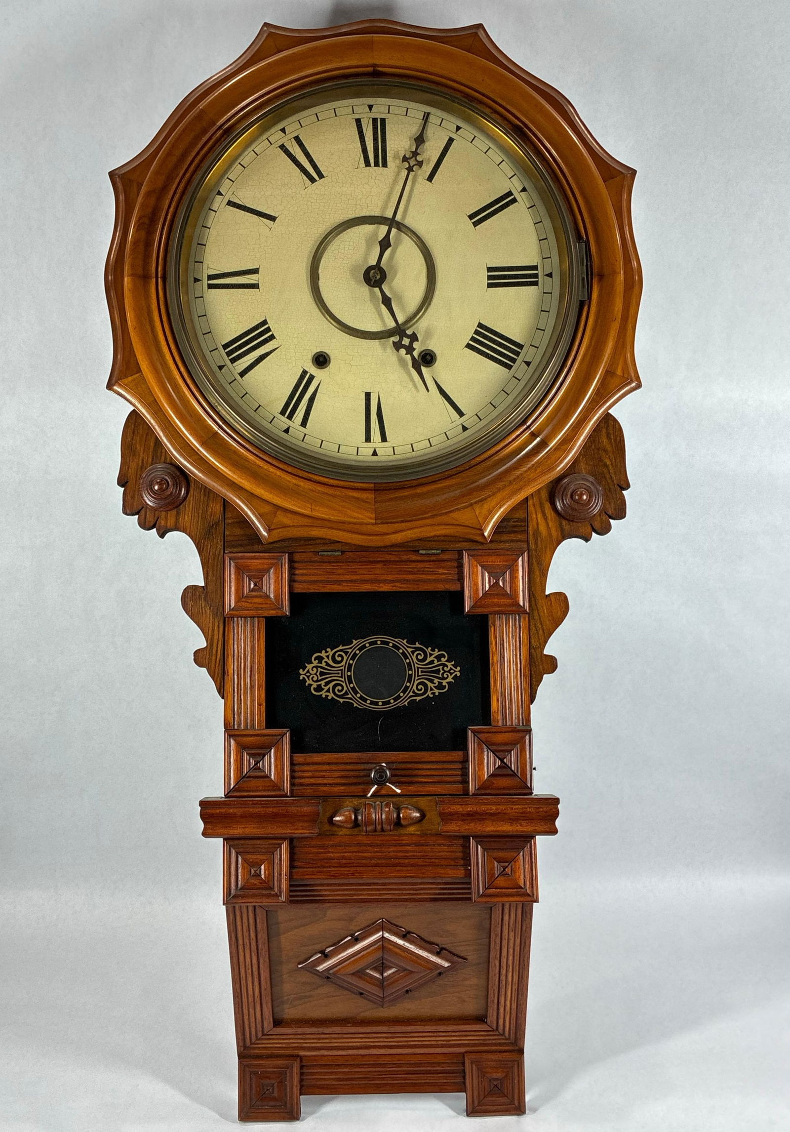 Beautiful Jerome & Co Anglo American Wall clock (1 of 10)