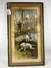"Bird Hunting" Sporting Print by C. Spiegle