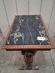Beautiful 19th century Cherub Marble top Side Table