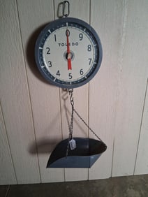 Toledo hanging hardware 30lb scale