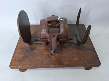 Antique Cast Iron Asparagus Bunching Machine