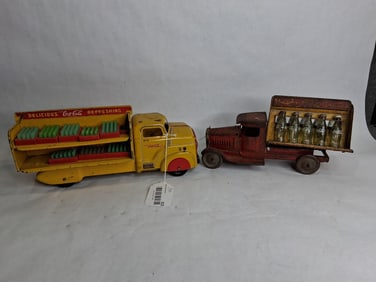 Marx & Metalcraft Coca-Cola Trucks
