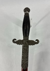 Antique Masonic Knights Templar Ceremonial Sword