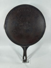 Wagner National #8B cast iron skillet