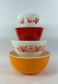 Pyrex 4pc Friendship nesting bowl set