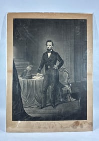 Abraham Lincoln Lithograph by J.C. Buttre 1821-1893