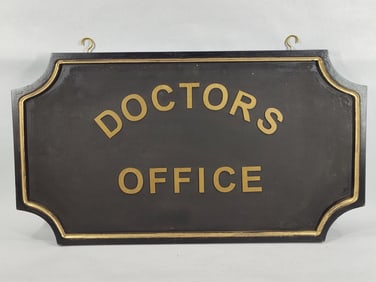 Doctors Office wooden sign