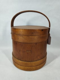 Primitive Firkin bucket