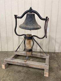 Large Cast Iron Plantation Bell