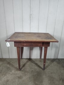 Painted 1 drawer table