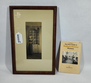 Wallace Nutting framed picture dated 1916