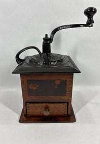 Fancy Arcade Mfg Victorian Era "Imperial" coffee grinder