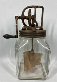 Dazey No.40 glass butter churn
