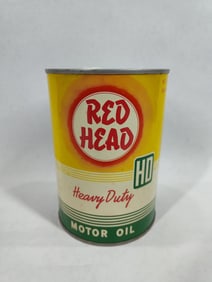 Desirable Red Head HD Motor Oil 1qt can