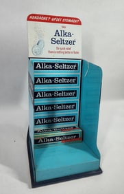 Alka Seltzer metal store display