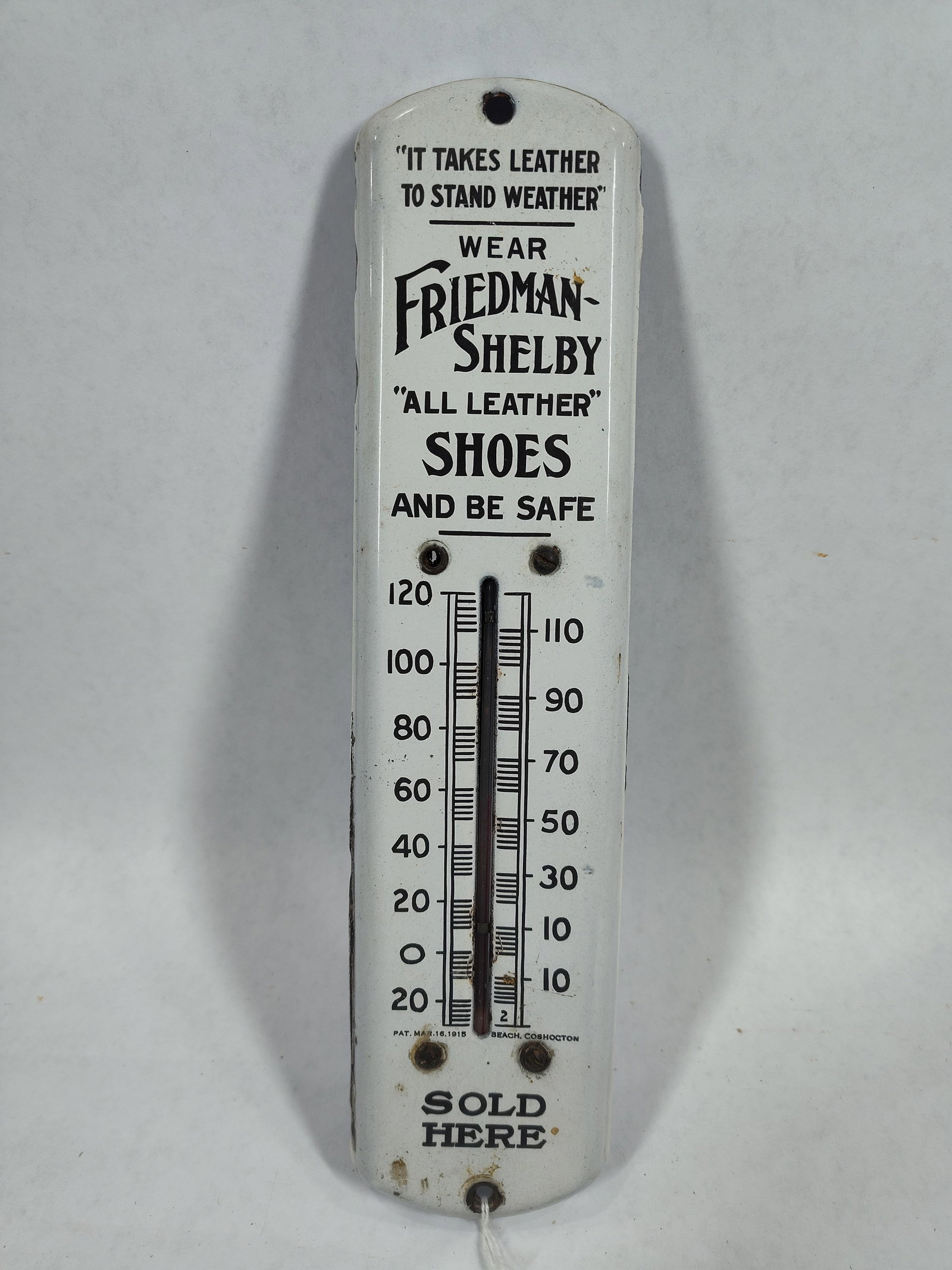 Wear Friedman Shelby Shoes porc thermometer (1 of 5)
