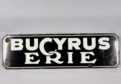 SSP Bucyrus Erie sign
