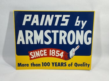 DST Paints by Armstrong flange sign