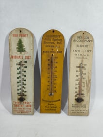 3- Early wooden thermometers