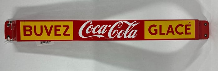 Porcelain Coca-Cola Door Push