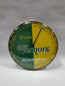 Drink Vernors In Any Weather thermometer