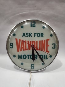 Valvoline Motor Oil PAM clock