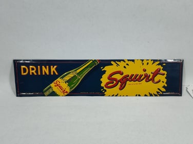 SST Drink Squirt embossed sign
