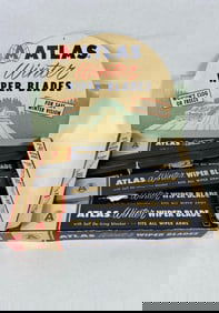 1960s Atlas Winter Wiper Blades and Display